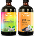 Soursop Bitters Liquid & Black Seed Bundle - 32 Servings (16 Each)